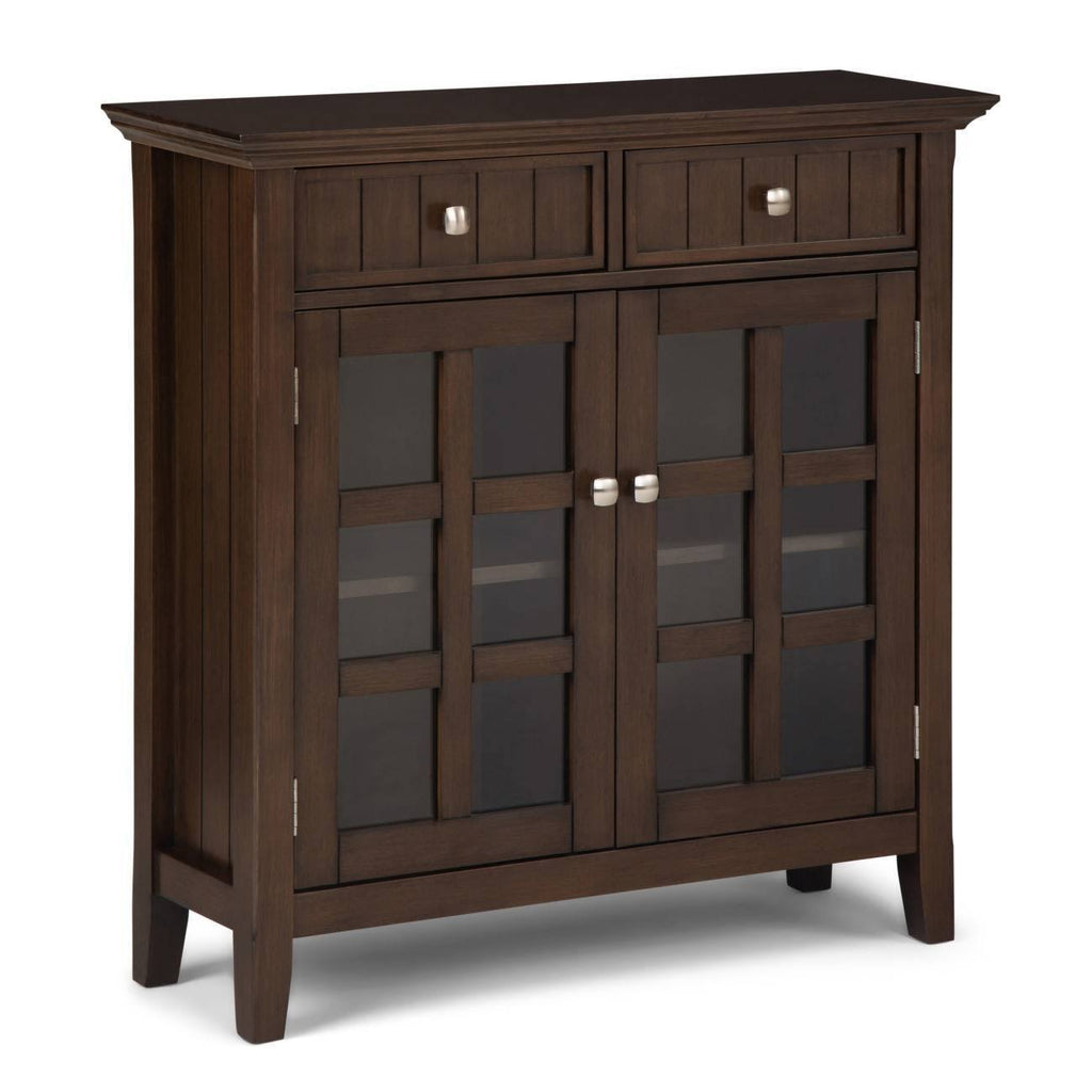 Natural Aged Solid Wood Storage Cabinet E73811