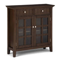 Natural Aged Solid Wood Storage Cabinet E73811