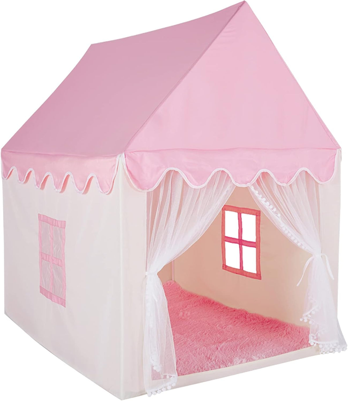 Pink Princess Castle Play Tent for Girls R462