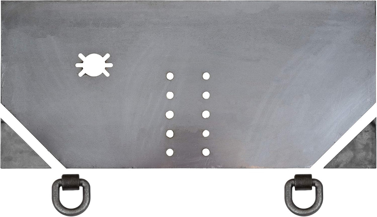 Black Hitch Plate R255