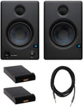 4.5" 2-Way Nearfield Monitors (Pair) with Isolation Pad & 10-Feet Instrument Cable V18546
