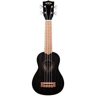 Black Satin Mahogany Soprano Ukulele W11718