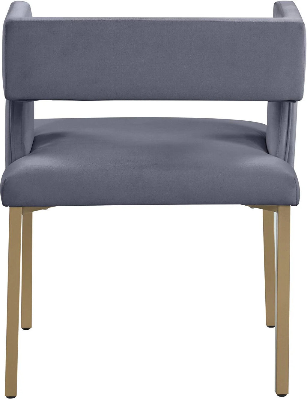 Gray Velvet Dining Chair (Set of 2) R194288