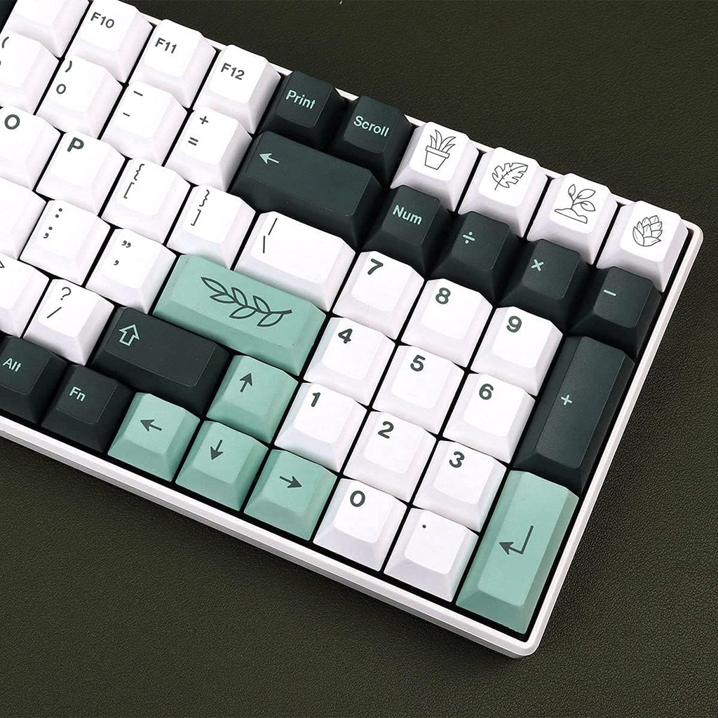 141 Keys PBT Botanical Keycaps Cherry Profile DYE-SUB G26396