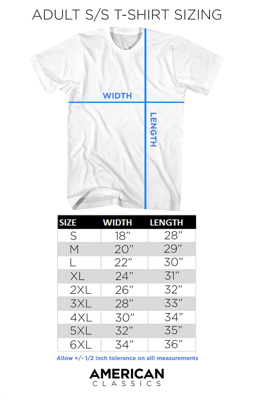 Adult TShirt 5X A36571