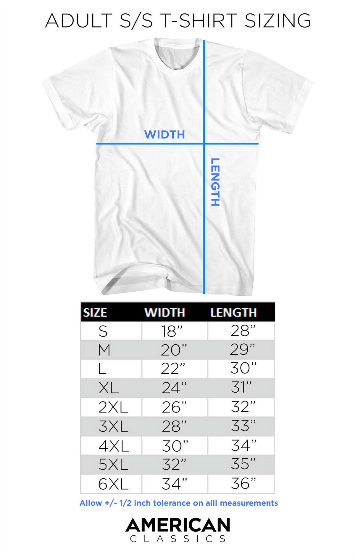 Adult TShirt 5X A36571
