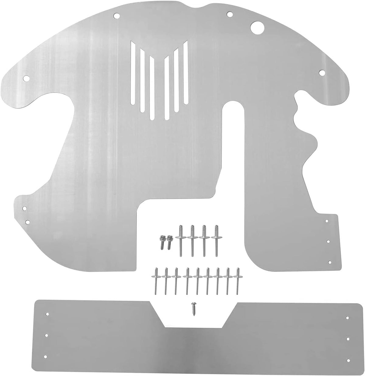 Aluminum Catalytic Converter Protection Shield X37029