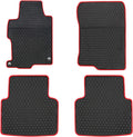 Black Rubber Car Floor Mats Y588315