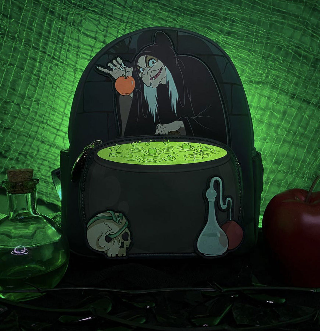 Disney Evil Queen Glow In The Dark Mini Backpack H58274