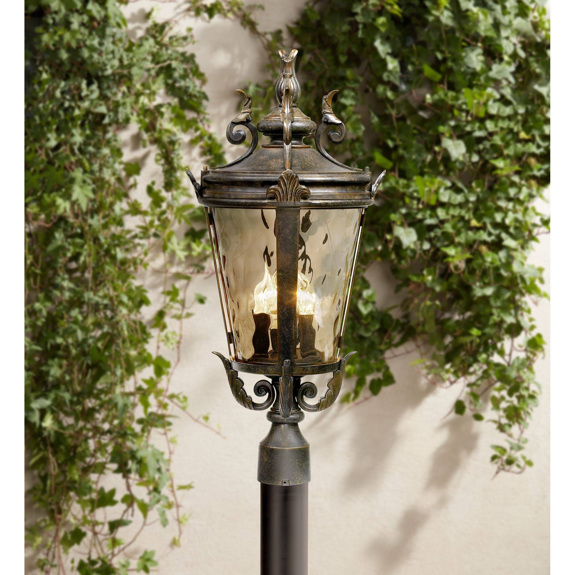 Bronze 4-Light Outdoor Post Light E63608