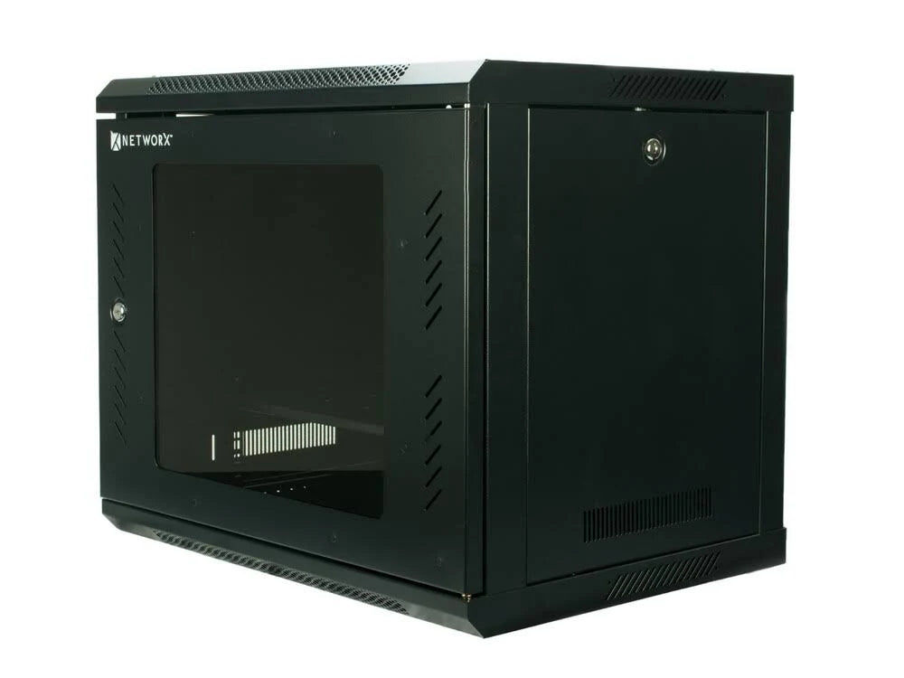 12U Wall Mount Cabinet, 18 Inches Deep, Flat Packed N9617