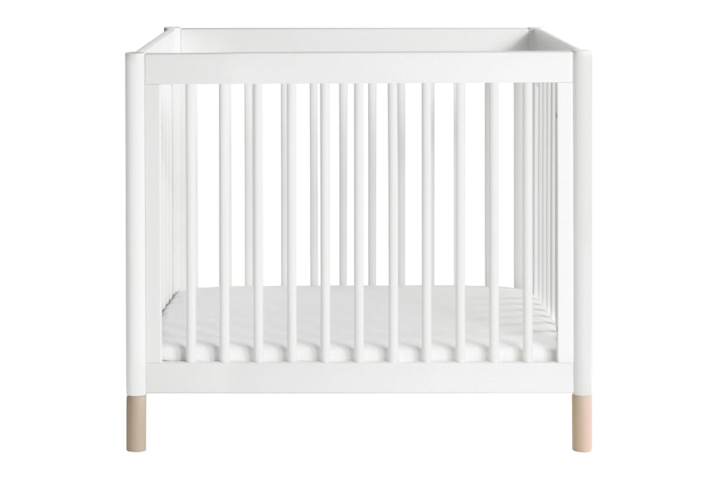 Washed Natural White 2-in-1 Mini Crib and Twin Bed K5260