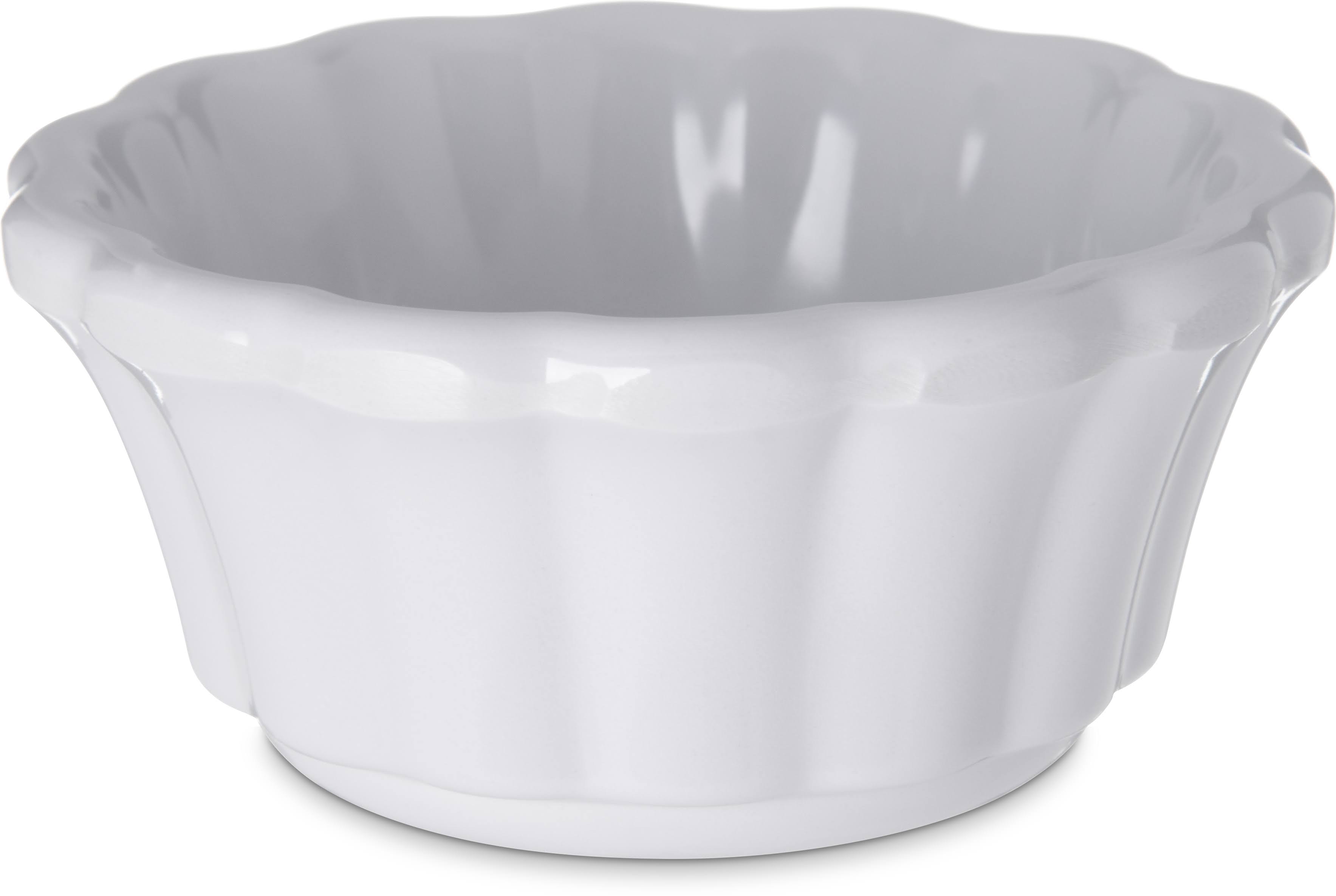 White Scalloped Ramekin 3 oz W566560