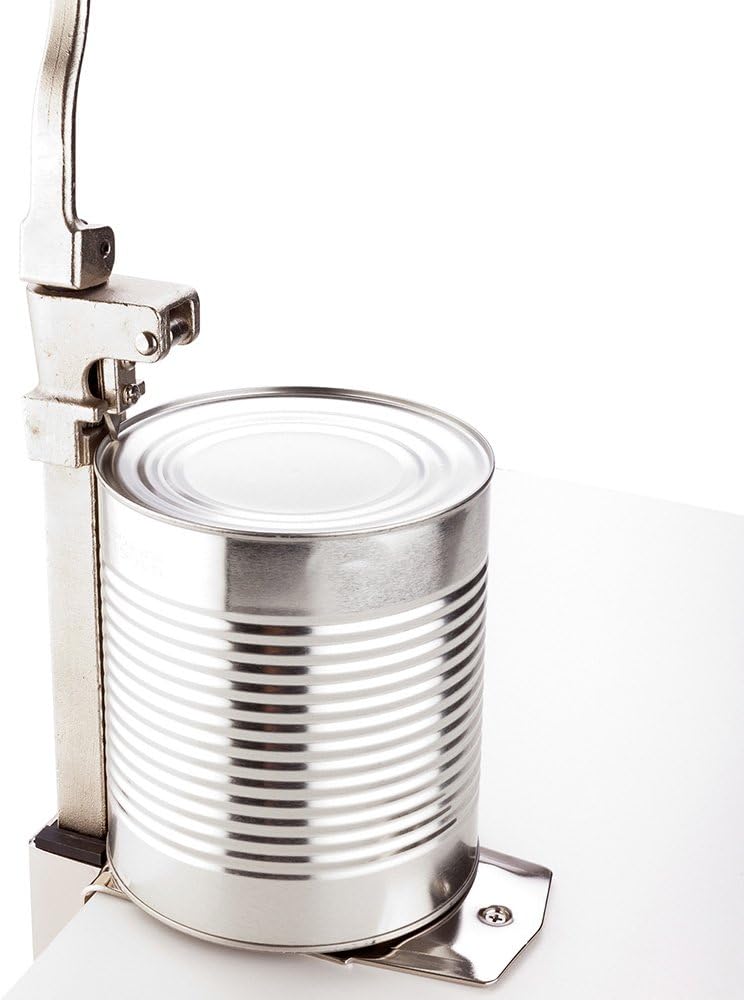 Commercial Heavy-Duty Can Opener with Screw-Down Base M5971