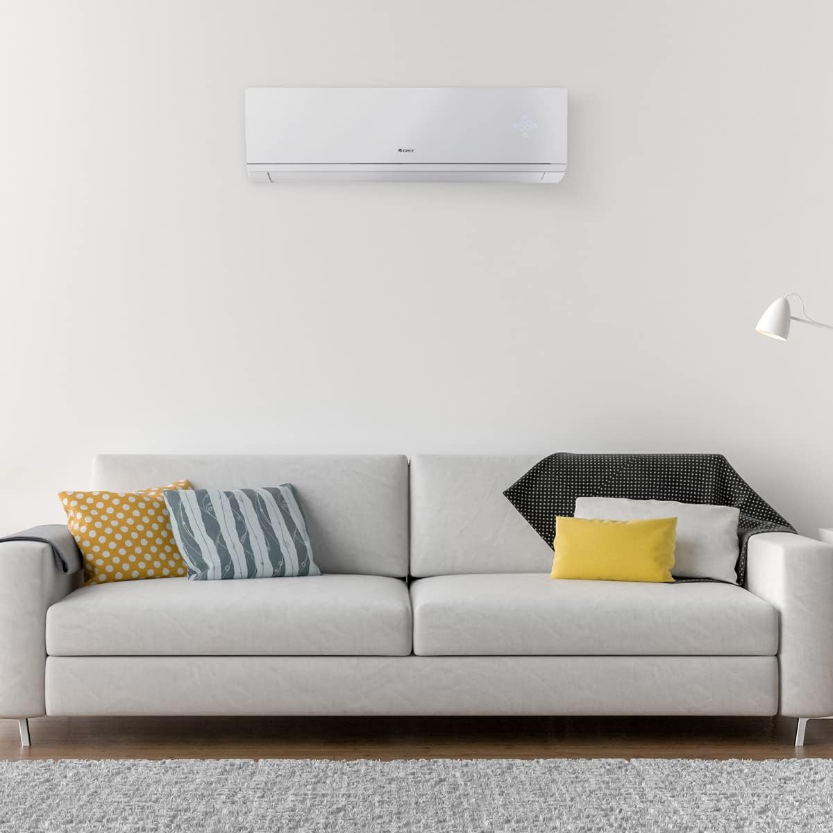 36,000 BTU Tri-Zone Wall Mount Mini Split Air Conditioner Heat Pump 208-230V S5323