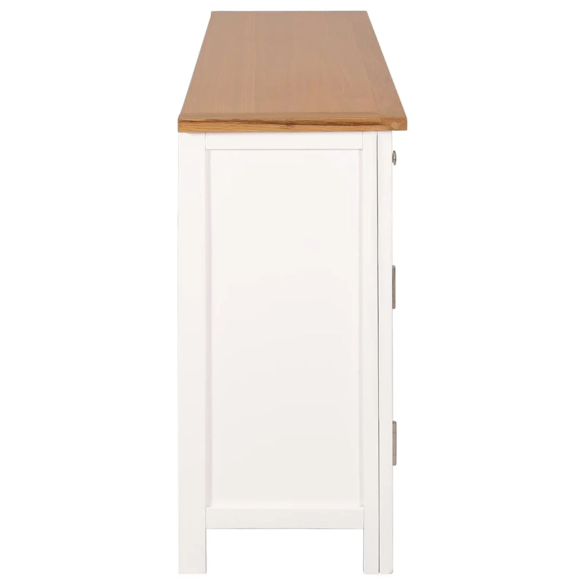 Solid Oak Wood Sideboard V656604