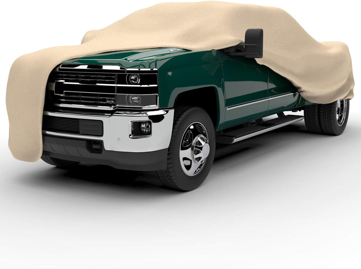 Truck Cover, 4 Layer Waterproof, Tan, Fits Trucks up to 249"L x 70"W x 60"H M14714
