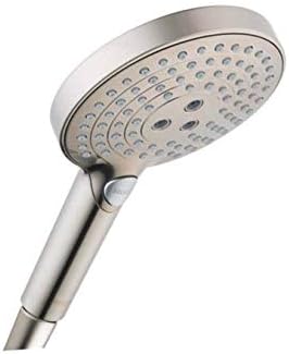 Brushed Black Chrome 5-inch Handheld Shower Head B362