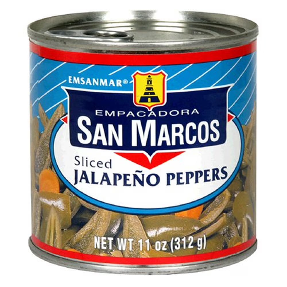Sliced Jalapeno Peppers, 11-Ounce Can (Pack of 16) H925773
