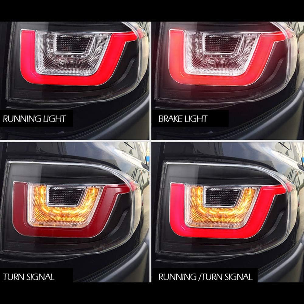 LED Halo Projector Headlights with Grille and Tail Light for Toyota FJ Cruiser Q1937