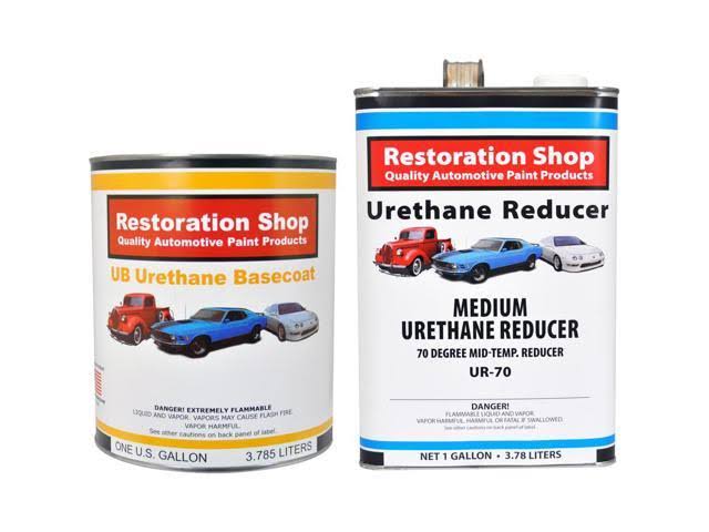 Frost Blue Metallic Urethane Basecoat Clearcoat Car Auto Paint Complete Medium Gallon Kit F4898
