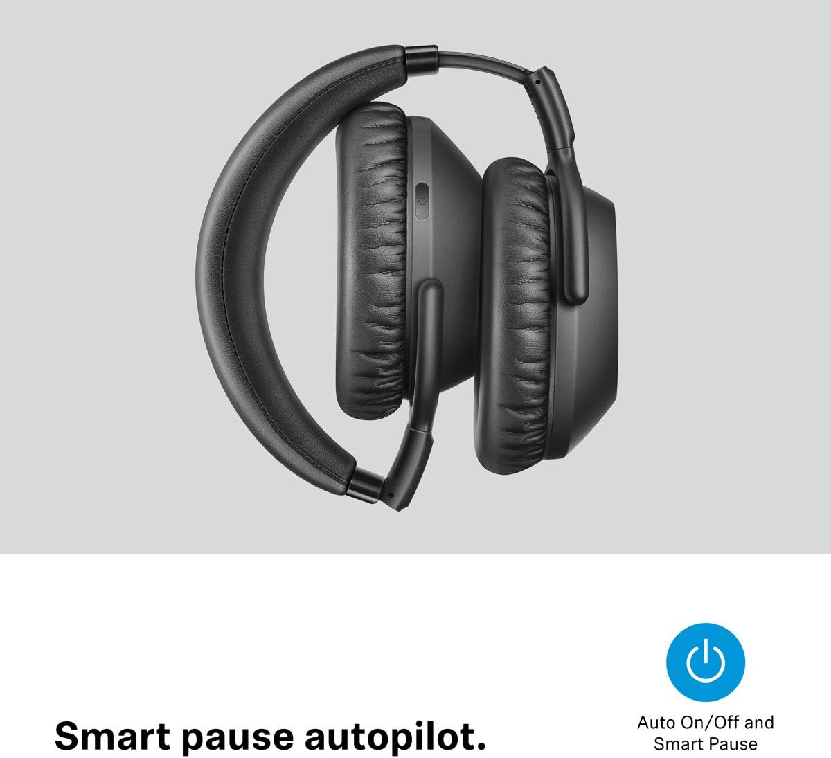 Black Wireless Bluetooth Headphone with Noise Cancelling B57180