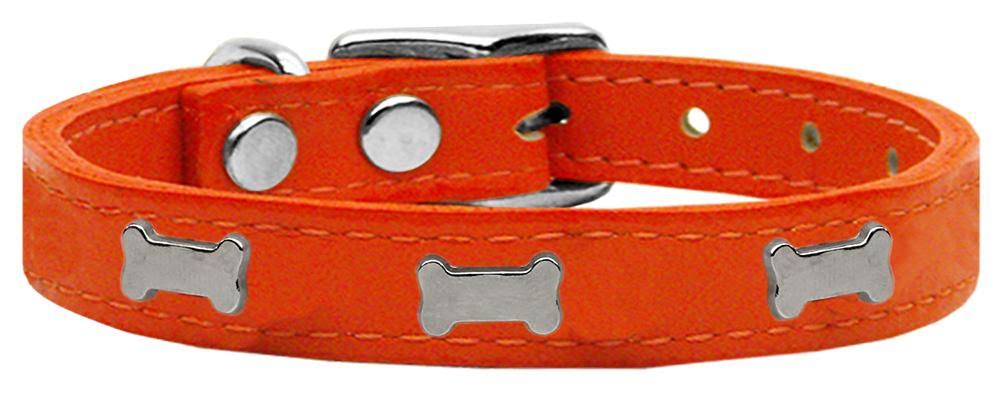 Purple Genuine Leather Dog Collar W41280