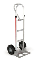 Aluminum Hand Truck with Vertical Loop Handle, 500 lb Capacity U734028