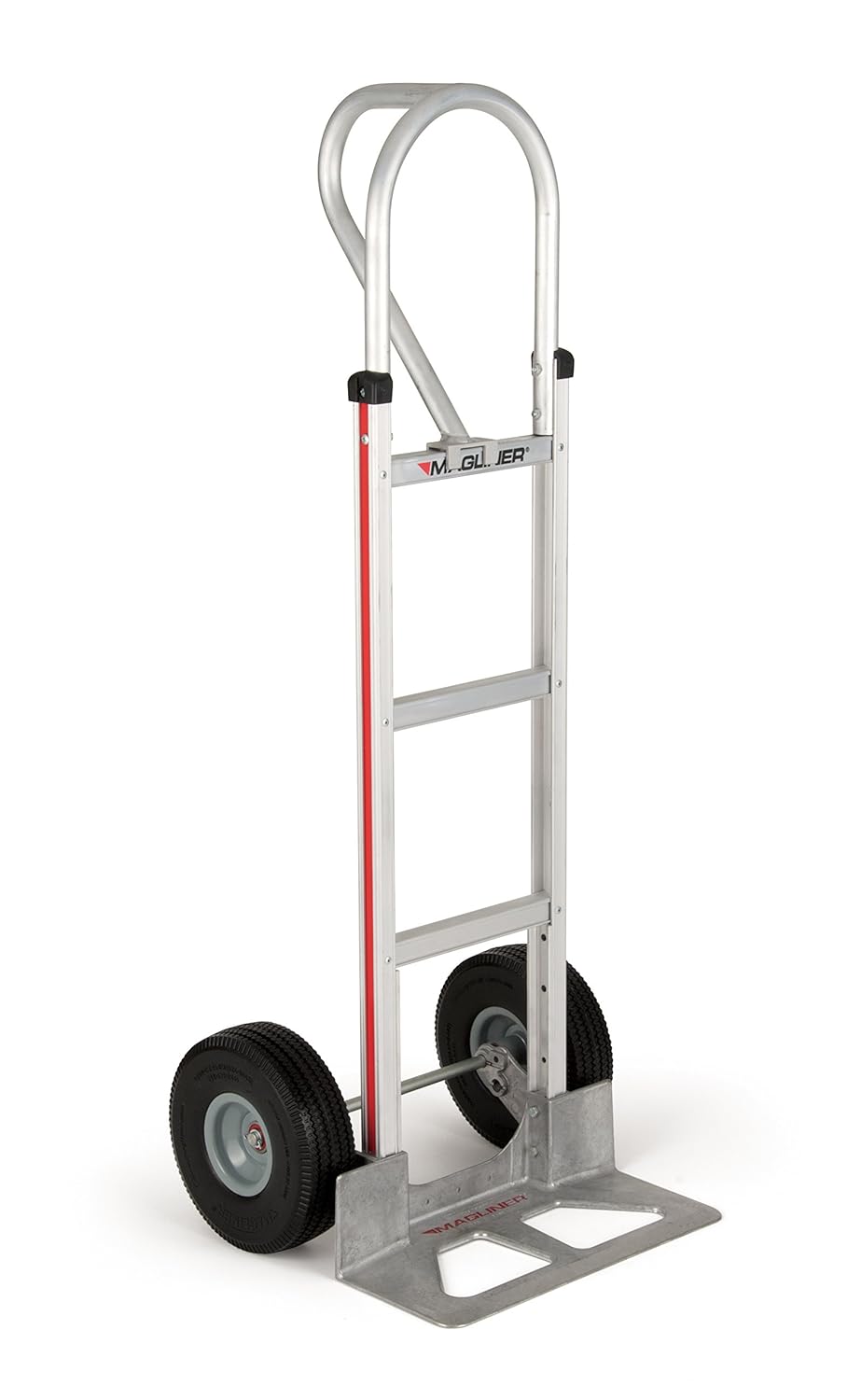 Aluminum Hand Truck with Vertical Loop Handle, 500 lb Capacity U734028