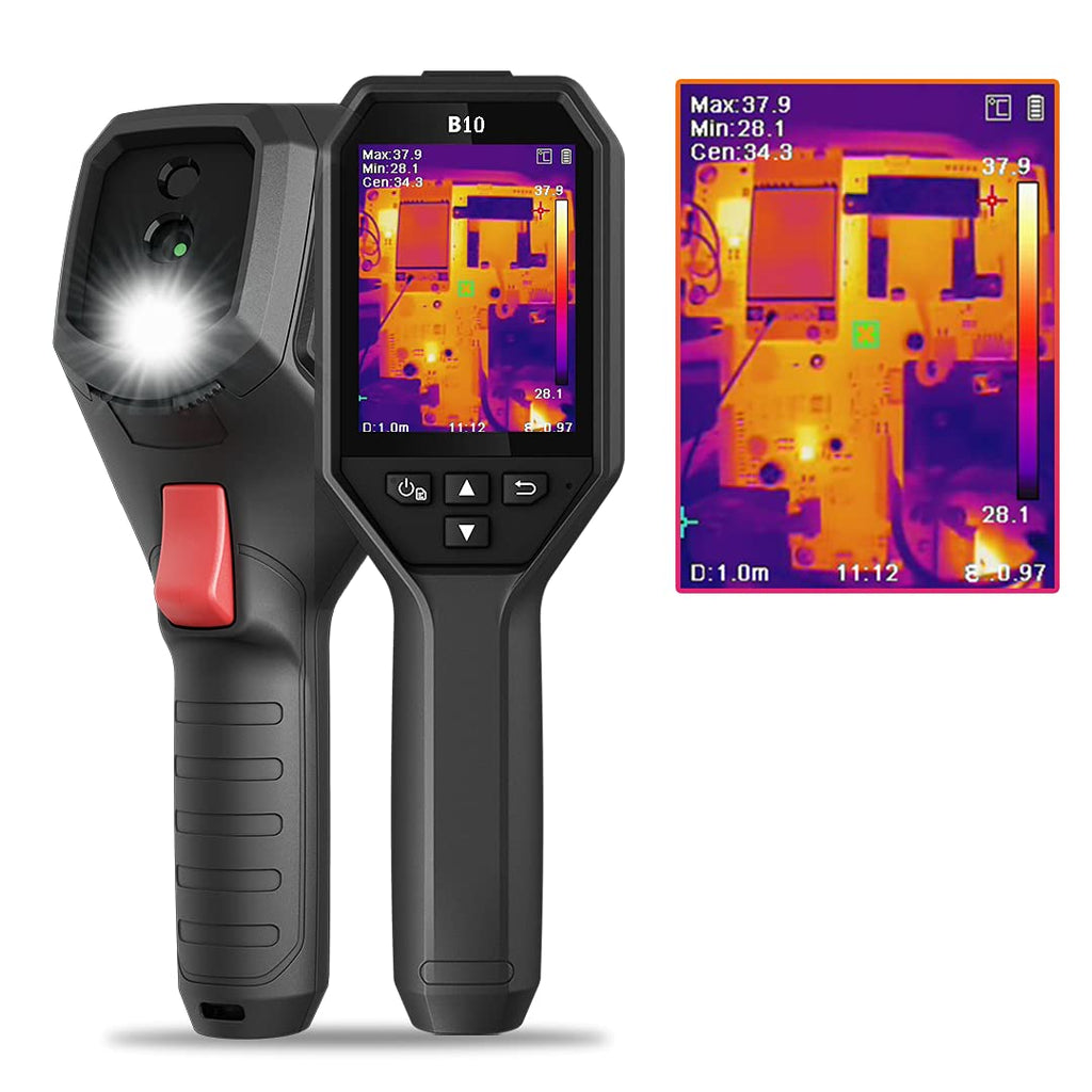 256 x 192 IR Resolution Thermal Imaging Camera with 2MP Visual Camera C877900