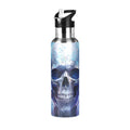 20 oz Insulated Stainless Steel Water Bottle with Straw Lid A973968