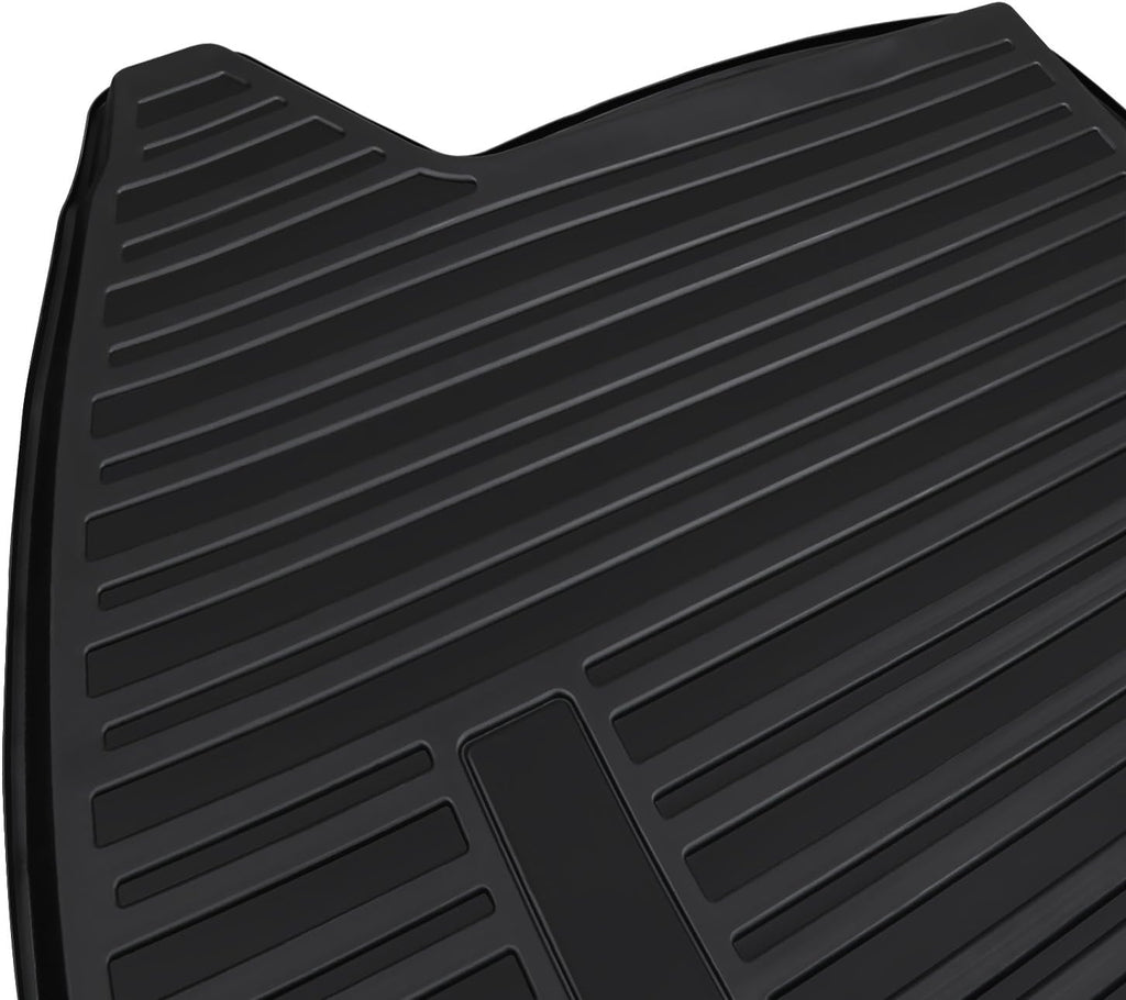 Waterproof Black Trunk Cargo Mat Liner Pack of 2 C802