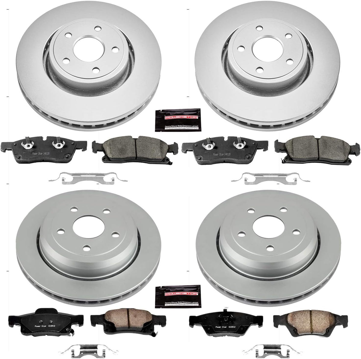 Front and Rear Z17 Evolution Brake Kit E6312