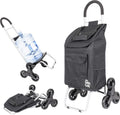 Blue 3 Wheels Folding Grocery Cart T450913