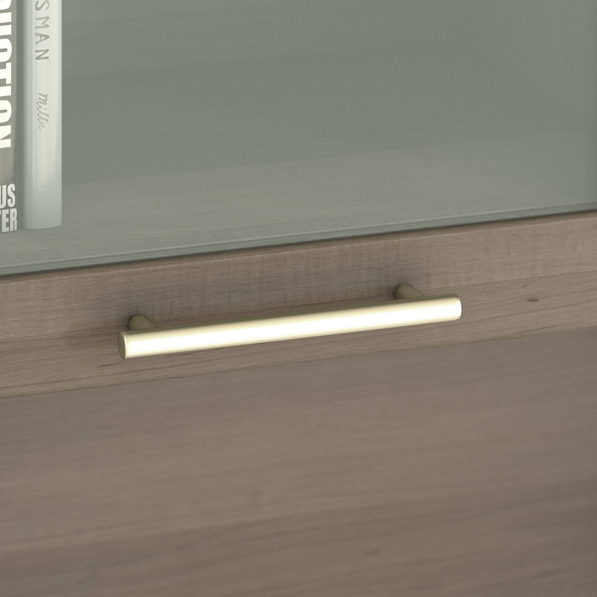 White Desk Hutch A762