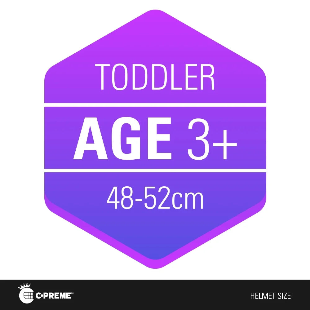 Blue Bike Helmet with Googly Eyes, Toddler 3+ (48-52 cm) G4224