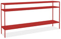 Scarlet Red Slim Console Table Z67467