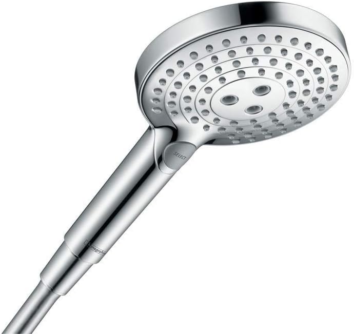 Brushed Black Chrome 5-inch Handheld Shower Head B362