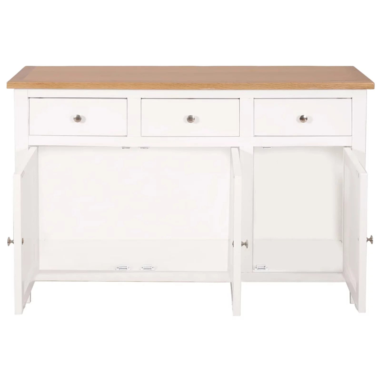 Solid Oak Wood Sideboard V656604
