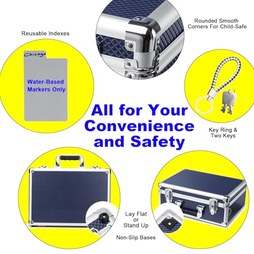 Black Small Card Storage Hard Case T75567