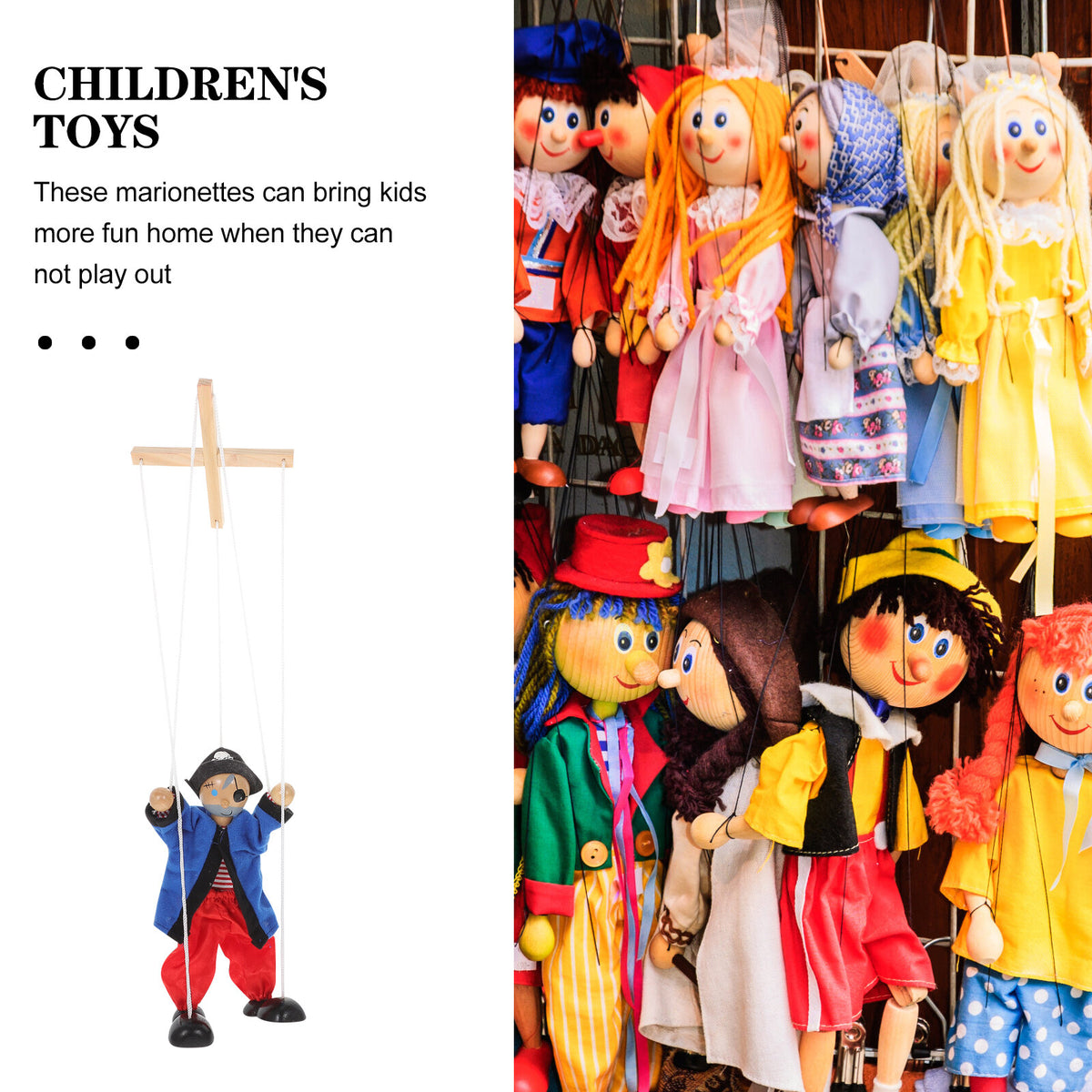 Decorative Puppet Toy Marionettes Puppets G50068