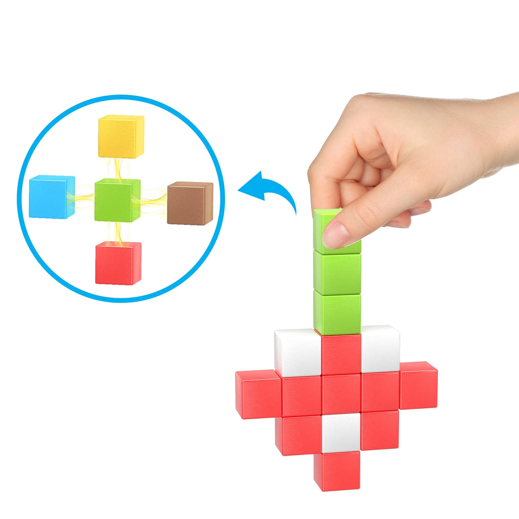 100 Piece Magnetic Cube Puzzle Toy Kit F806