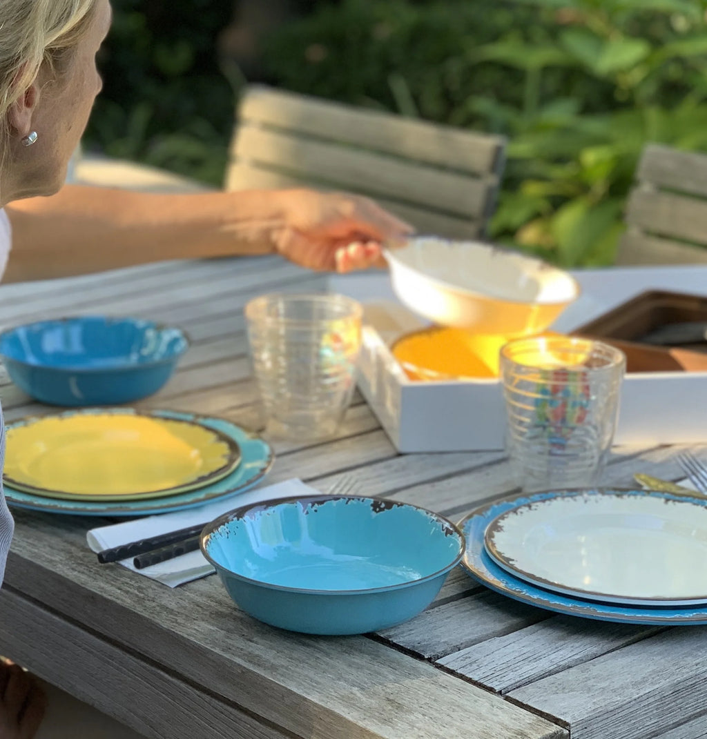 12-Piece Melamine Dinnerware Set S1478