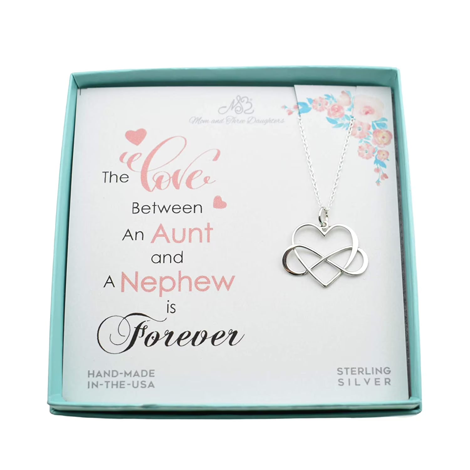 Sterling Silver Heart Necklace A722569