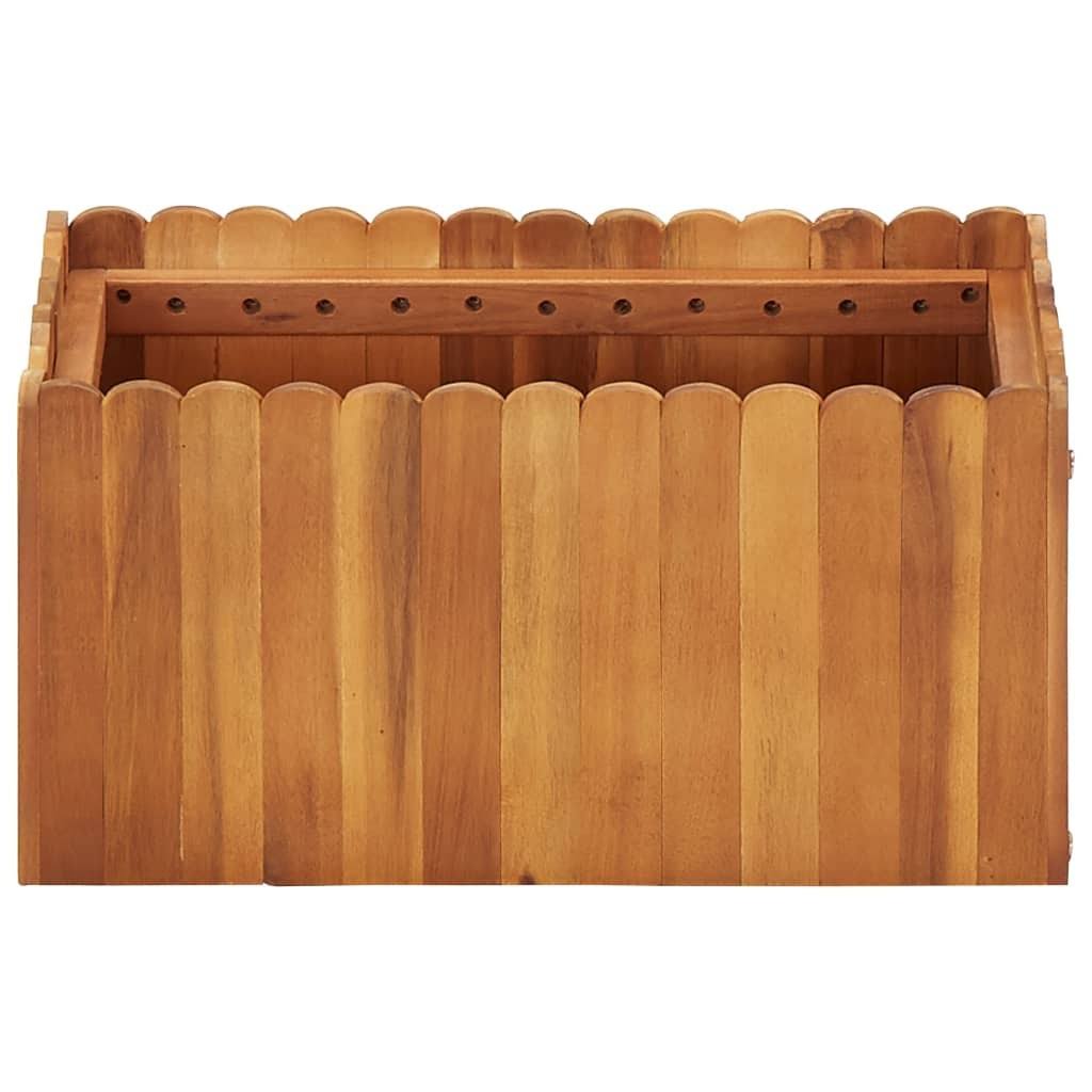 Solid Acacia Wood Garden Raised Bed Z806140