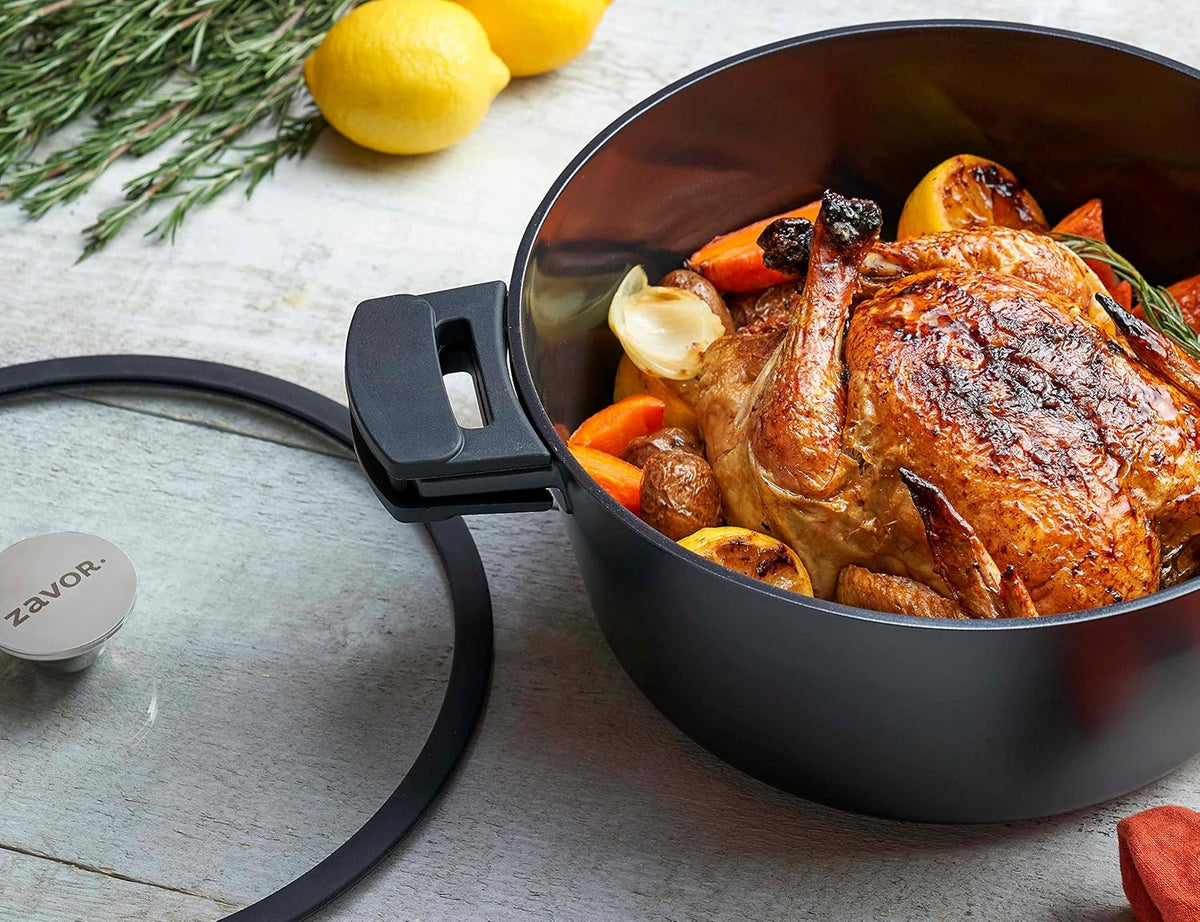 7 Piece Nonstick Ceramic Cookware Set with Detachable Handles W492