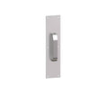 Satin Brass Blackened Satin Relieved Clear Coated Pulls and Push Plates K12908