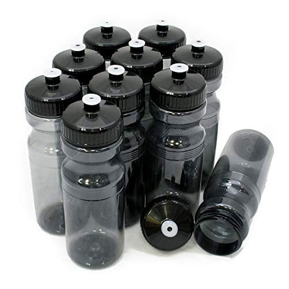 24 oz Reusable Water Bottles, 10 Pk, BPA-Free S573184