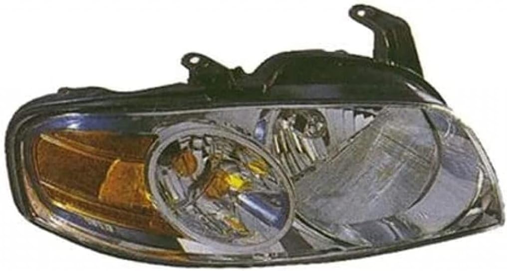 Passenger Side Headlight for Nissan Sentra 2004 2005 2006 Base S Model Pack of 2 T107