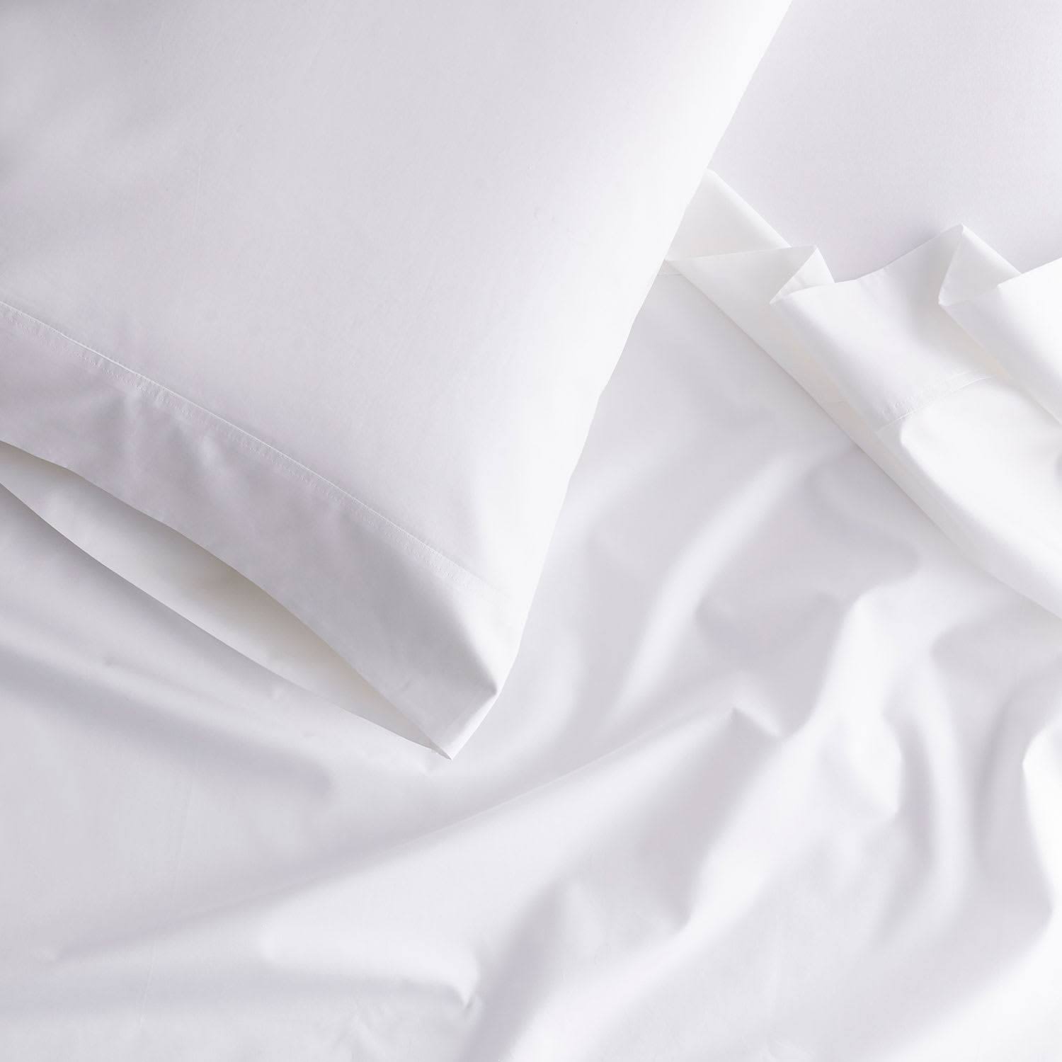 Twin Supima Cotton Percale Flat Sheet P644341